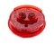 Truck-Lite High Profile, Led, Red Round, 8 Diode, Marker Clearance Light, Pc, Pl-10, 12V, Bulk 30275R3 - alternate 5